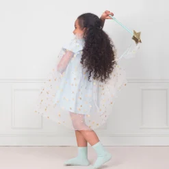 White Tulle Star Cape>Meri Meri Hot