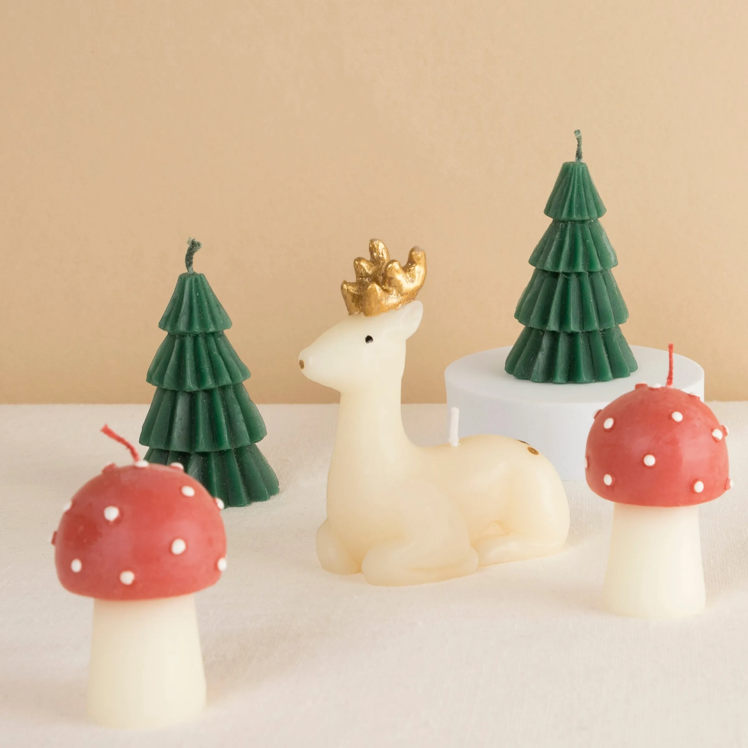 Winter Woodland Candles (x 5)>Meri Meri New