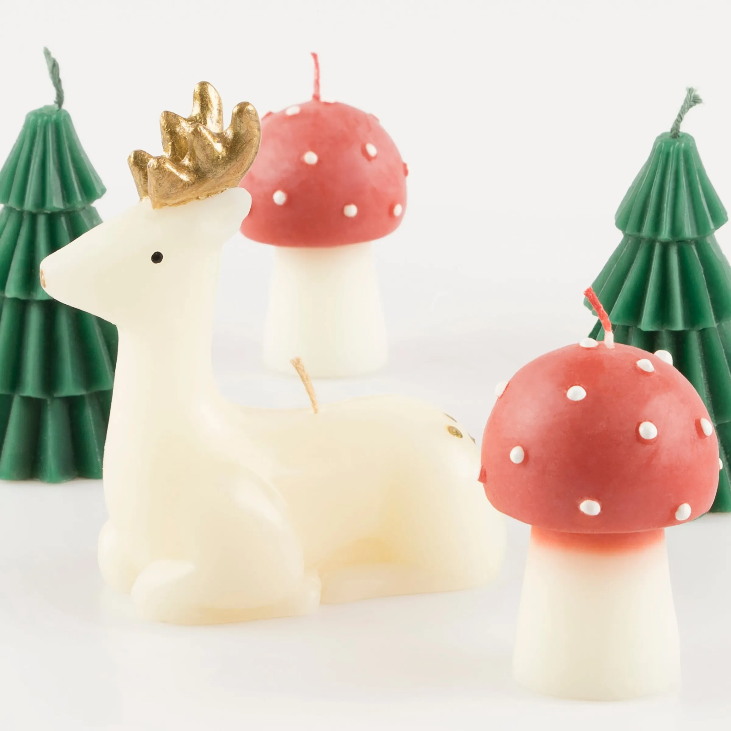 Winter Woodland Candles (x 5)>Meri Meri New