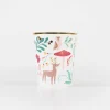 Winter Woodland Cups (x 8)>Meri Meri Fashion