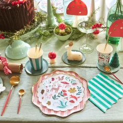 Winter Woodland Side Plates (x 8)>Meri Meri Hot
