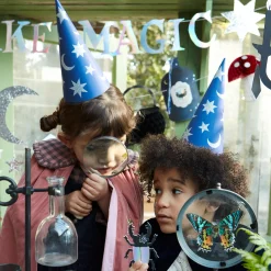 Wizard Party Hats & Wands (x 6)>Meri Meri Fashion