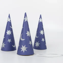 Wizard Party Hats & Wands (x 6)><noscript><img width=