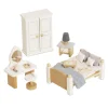 Wooden Dolls house Bedroom>Meri Meri Fashion