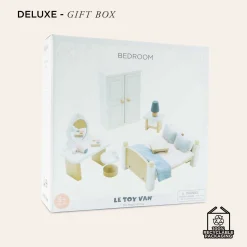Wooden Dolls house Bedroom><noscript><img width=