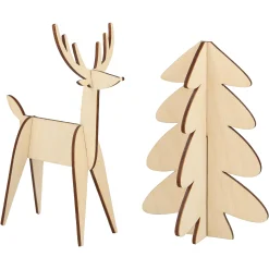 Wooden Embroidery Gingerbread House Kit><noscript><img width=