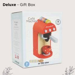 Wooden Toy Coffee Machine & Cup><noscript><img width=