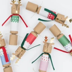 Woodland Jumper Reindeer Crackers (x 6)><noscript><img width=
