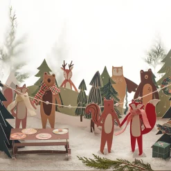 Woodland Paper Play Advent Calendar>Meri Meri Clearance
