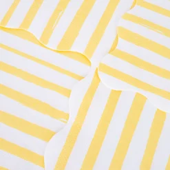 Yellow Stripe Large Napkins (x 16)><noscript><img width=